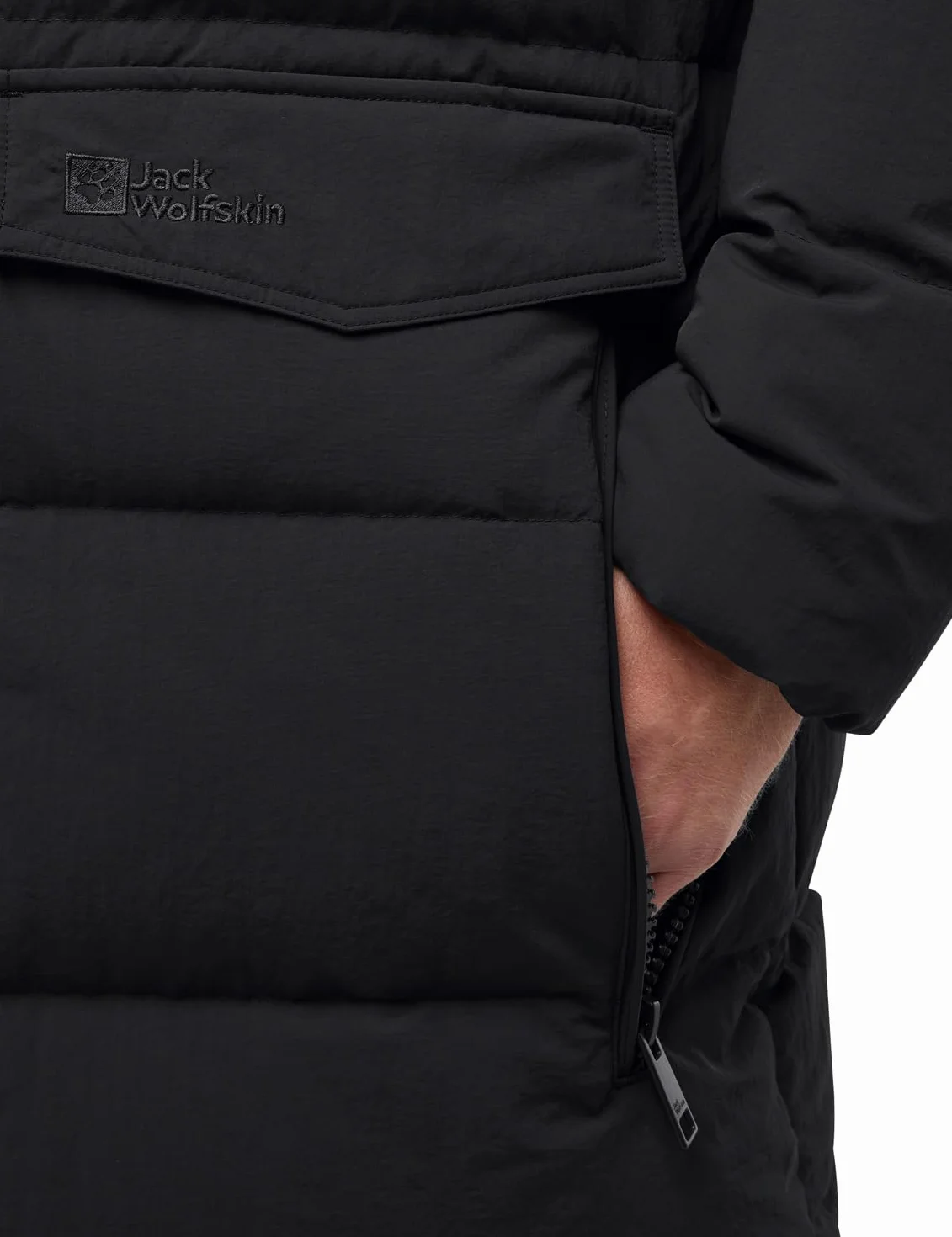 Jack Wolfskin NORDLICHT PARKA M, parka outdoorowa Mężczyźni
