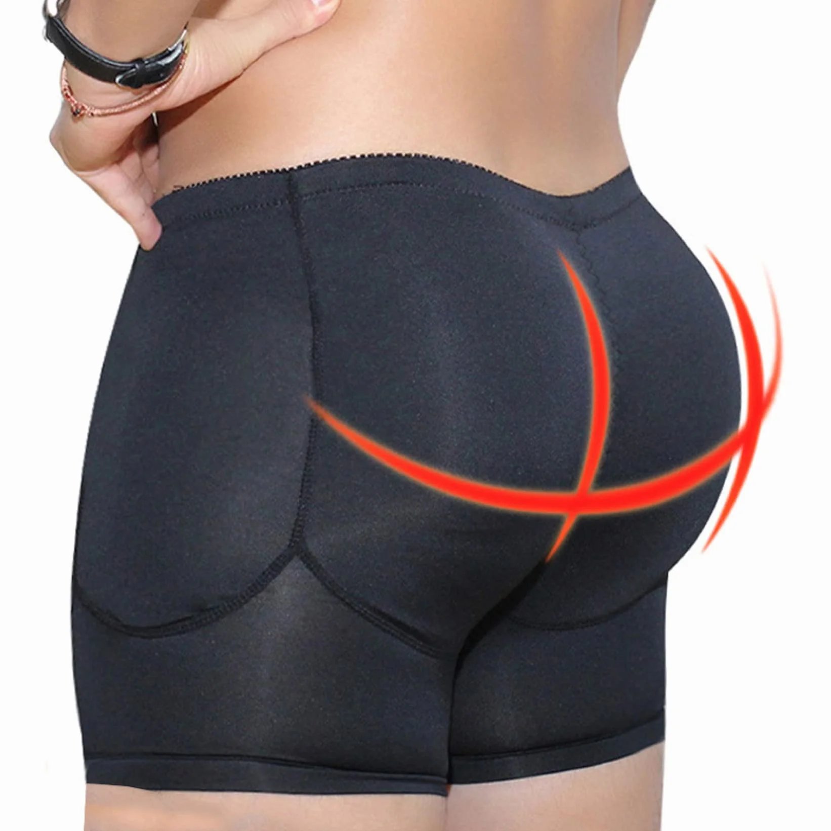 Męskie spodenki wzmacniające pośladki Butt Shaper Plus rozmiar