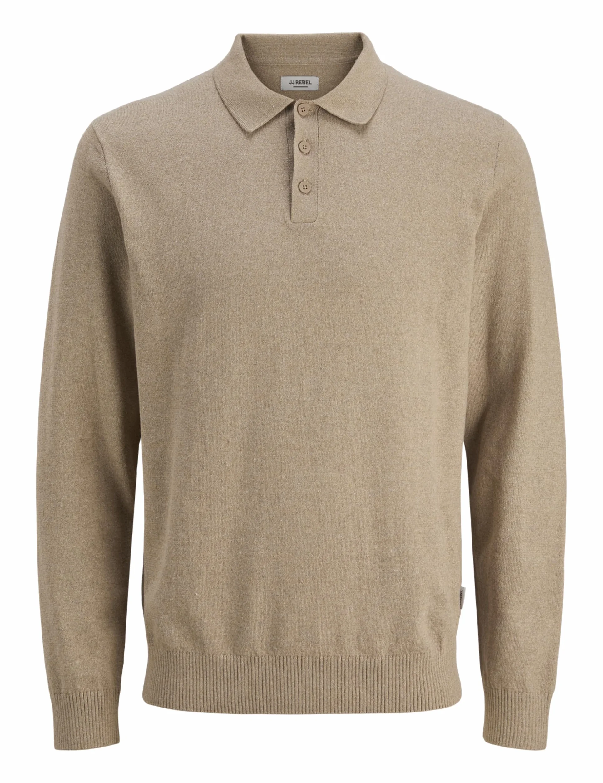 Jrebcallum Knit Polo Neck Ls M