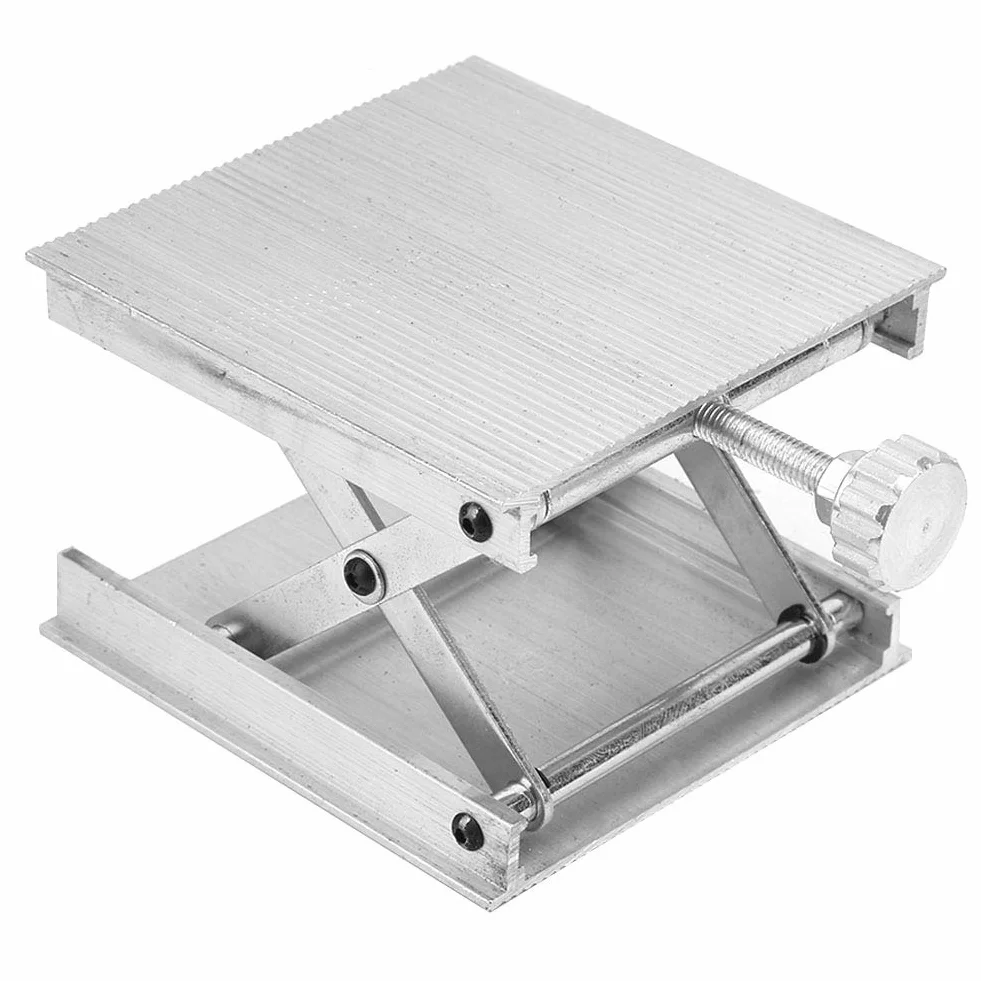 Podnośnik, Podnośnik Laboratoryjny 90 * 90 Mm Uniwersalny Poziomica Laserowa Regulowany Stojak Podnoszący 90 Mm, Odpowiedni Jako Narzędzie do Pomiarów Pomocniczych