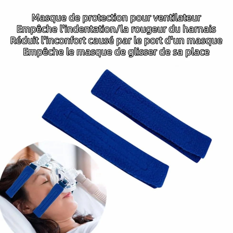 Uniwersalne pokrowce CPAP na twarz, podkładki na twarz, 4 szt.