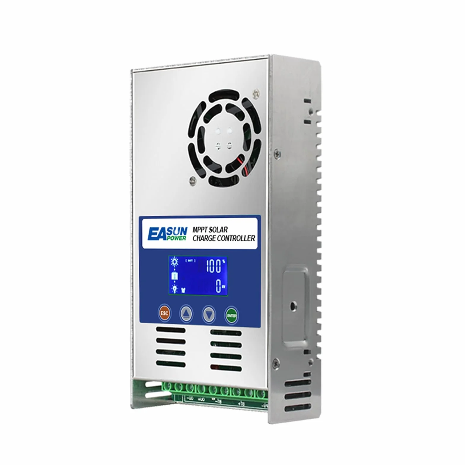 MPPT regulator ładowania solarnego, regulator ładowarki solarnej 12 V/24 V/36 V/48 V, auto, inteligentny regulator ładowania (ICharger-MPPT-6048)