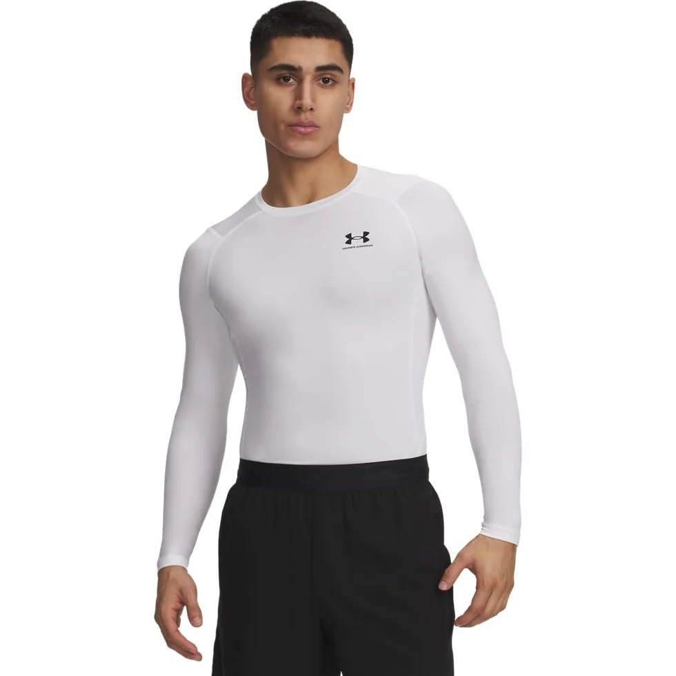 Under Armour Męski Koszulka Termoaktywna Heatgear Z Długimi Rękawami, Black