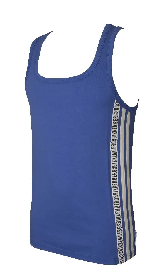 Bikkembergs Koszulka bez rękawów męska P261 T10 Tank, 3300 Bluette, S