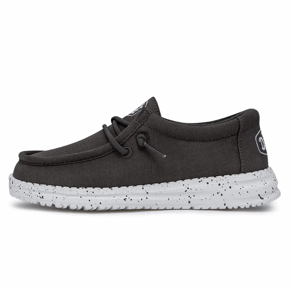 HEYDUDE Chłopcy Wally Youth Slub Canvasmoccasin