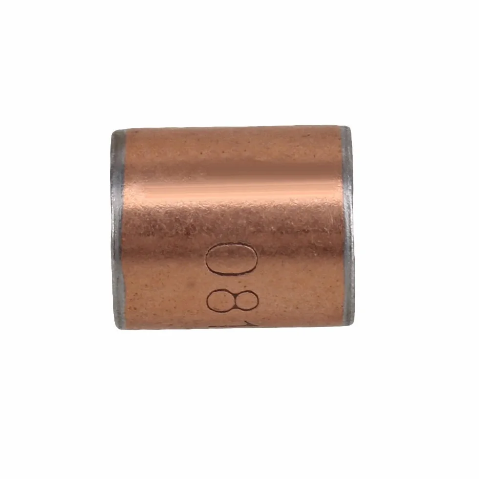 8 x 10 x 12 mm Brąz SF-1 samosmarująca tuleja łożyska bezolejowego opakowanie 10 sztuk