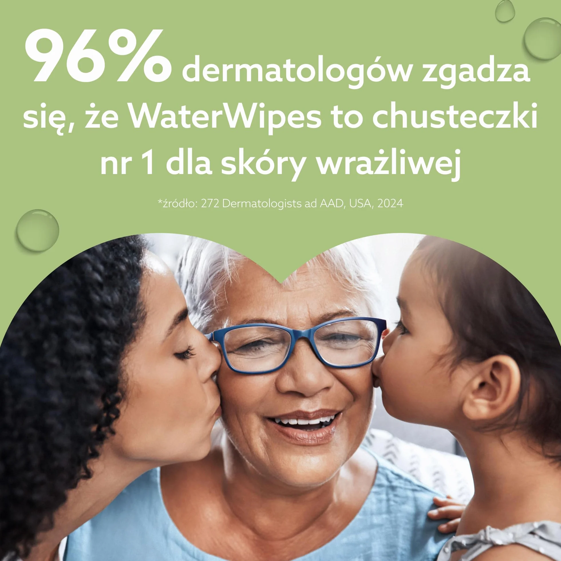 WaterWipes Sensitive+ Baby & Toddler Wipes, Chusteczki dla niemowląt i małych dzieci, 240 sztuk (4 opakowań), 3 w 1: delikatnie oczyszczają, pielęgnują, chronią, 99.9% wody, bezzapachowe