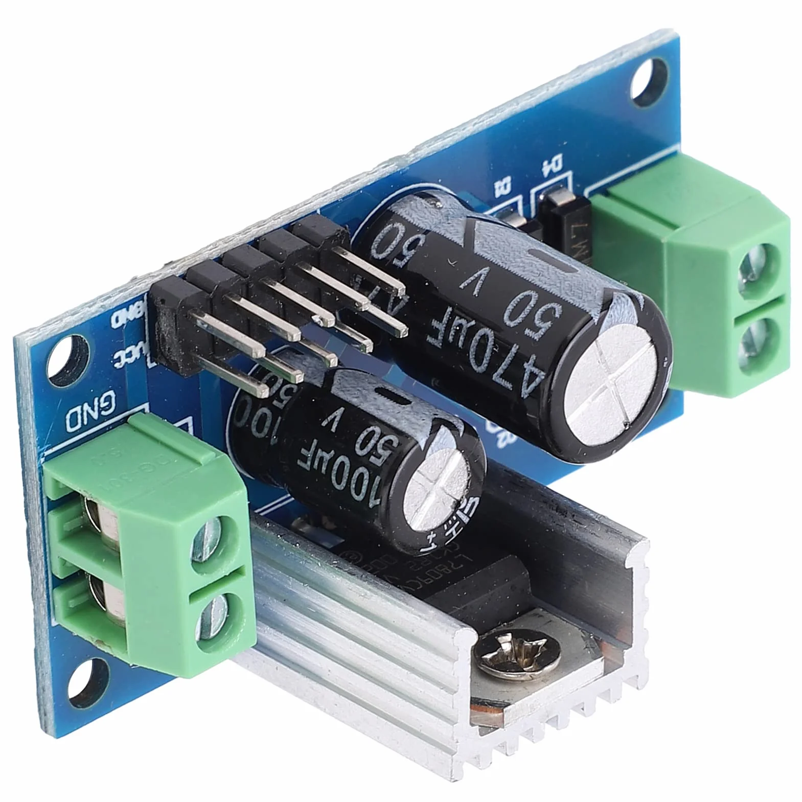 LM7809 Moduł Regulatora Napięcia Przetwornica 9 V 1,2 A Płytka Stabilizująca Zasilacz, Wykonanie, Płytka Drukowana Zapewniająca Wygodne Połączenie