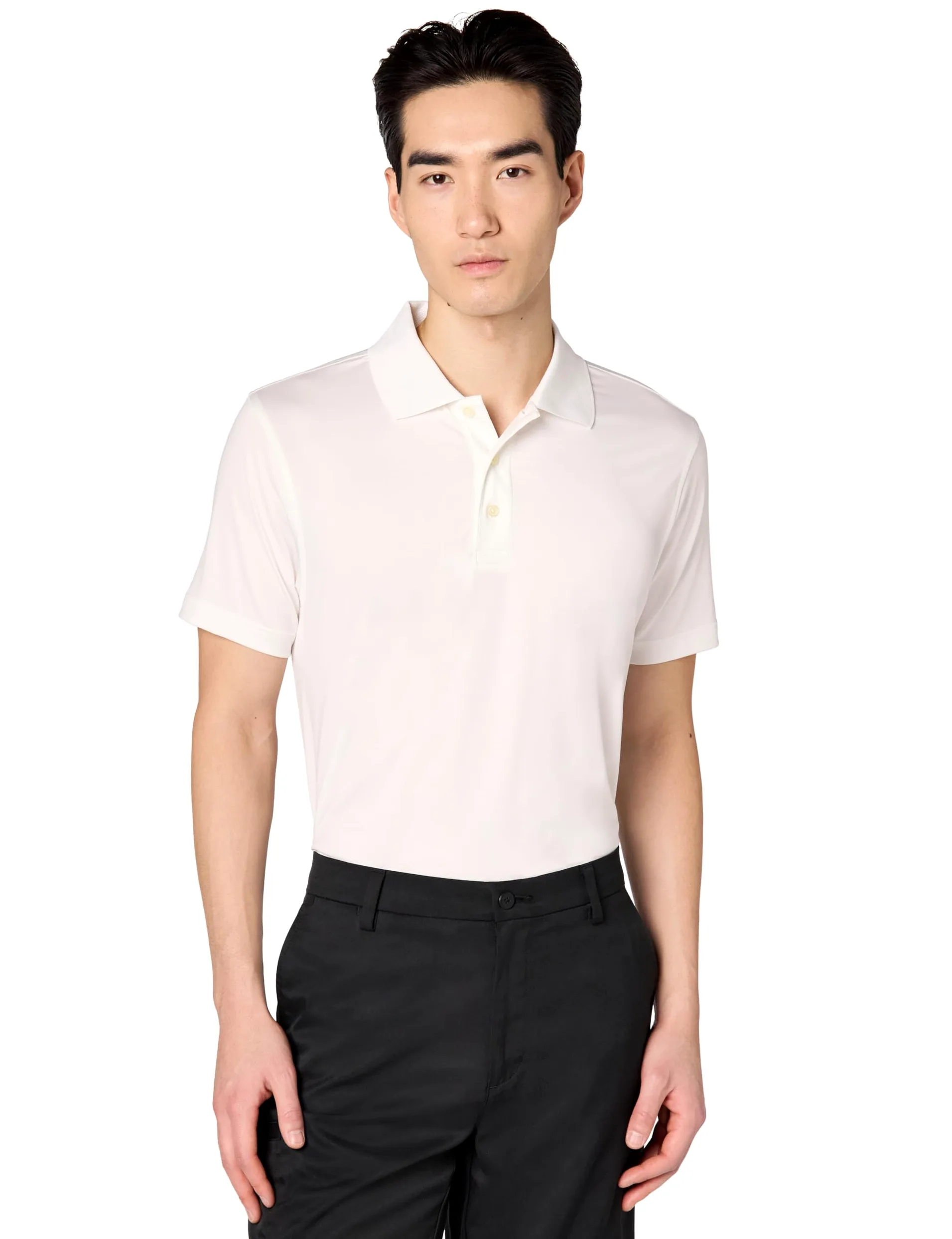Brooks Brothers Performance Stretch koszulka polo z krótkim rękawem Solid Mężczyźni Performance Stretch koszulka polo z krótkim rękawem Solid