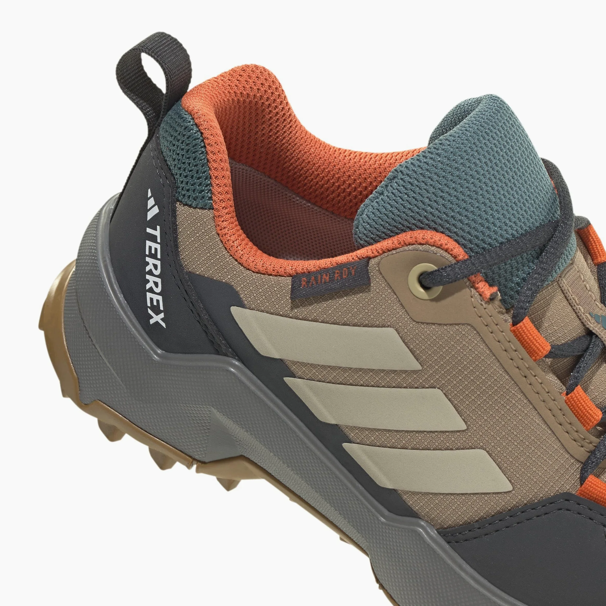 adidas Uniseks - dzieci Terrex Ax4R RAIN.RDY Hiking Shoes Kids, cardboard/savannah/semi impact orange, 39 1/3 EU