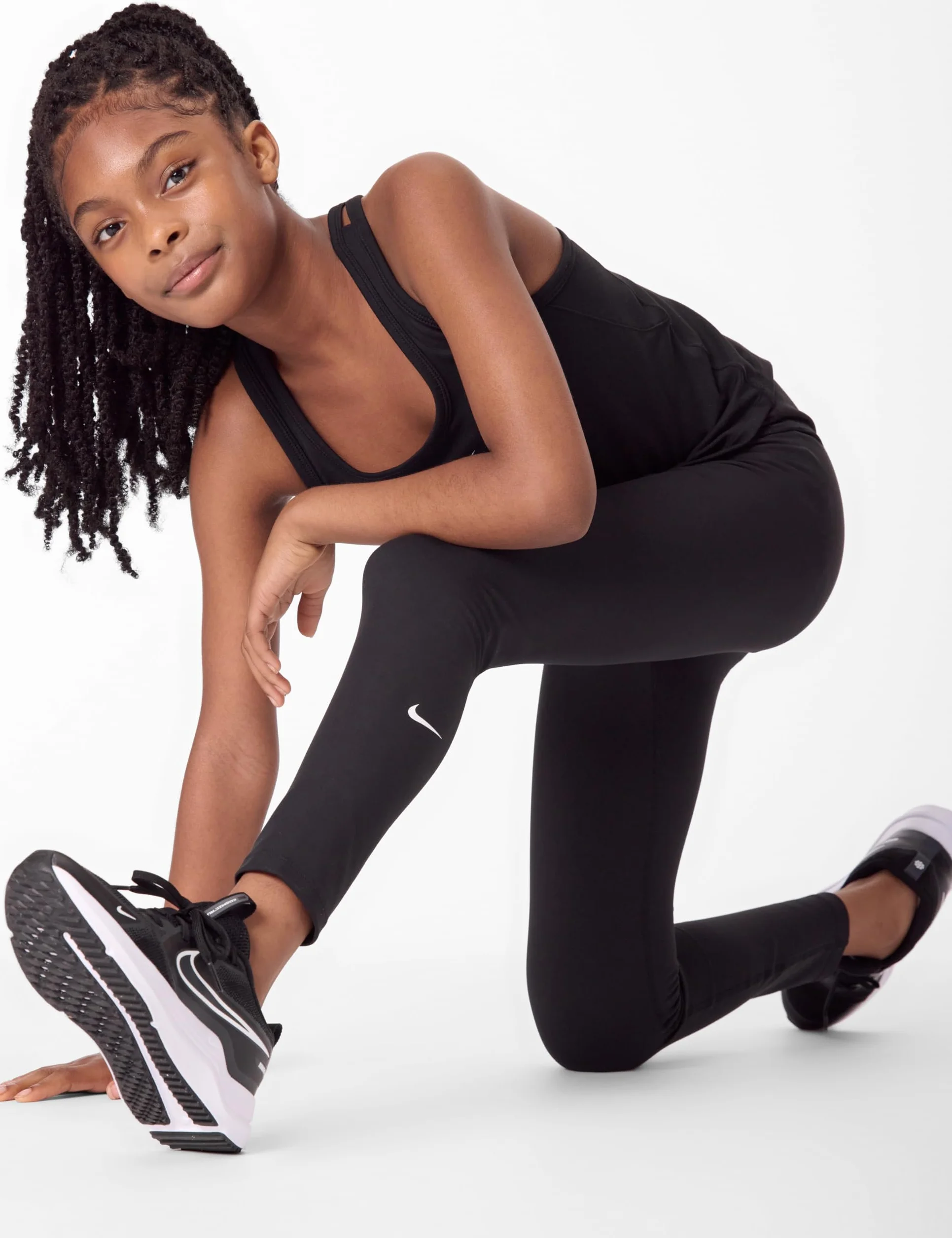 Nike Dri-Fit Tights für Ältere Kinder Mädchen Spodnie Dri-Fit Dziewczynki