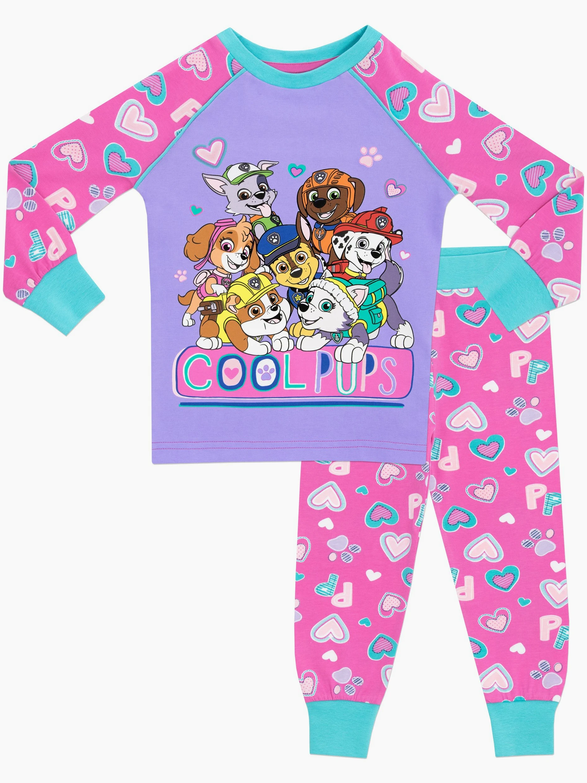Paw Patrol Dziewczęca piżama dopasowana