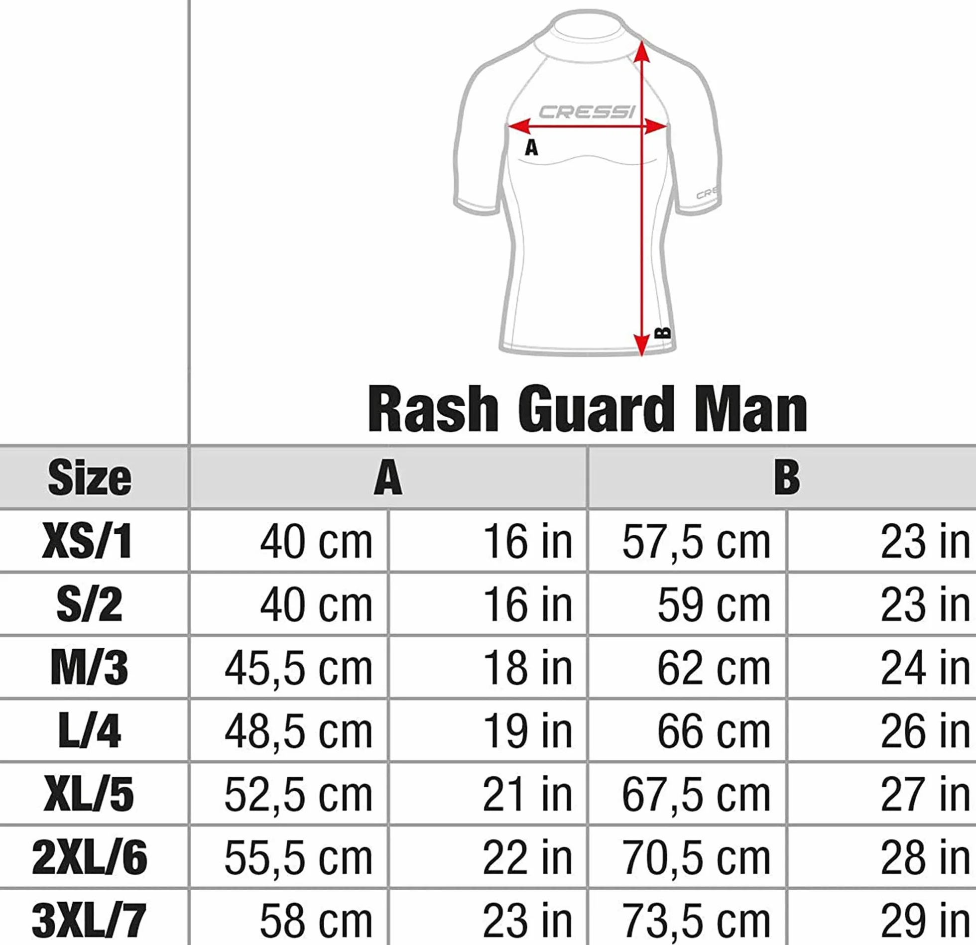 Cressi Rash Guard Man
