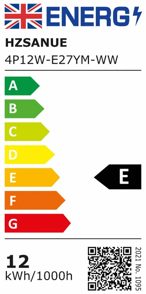Żarówki LED E27 Kukurydziane 12W 3000K Ciepła Biel 1350 lm 4 szt
