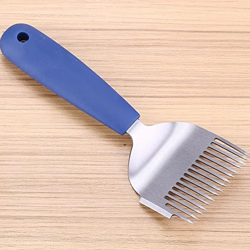 Widelec do Odszczepiania Pszczół ze Stali Nierdzewnej z Plastikowym Uchwytem, Narzędzie Pszczelarskie