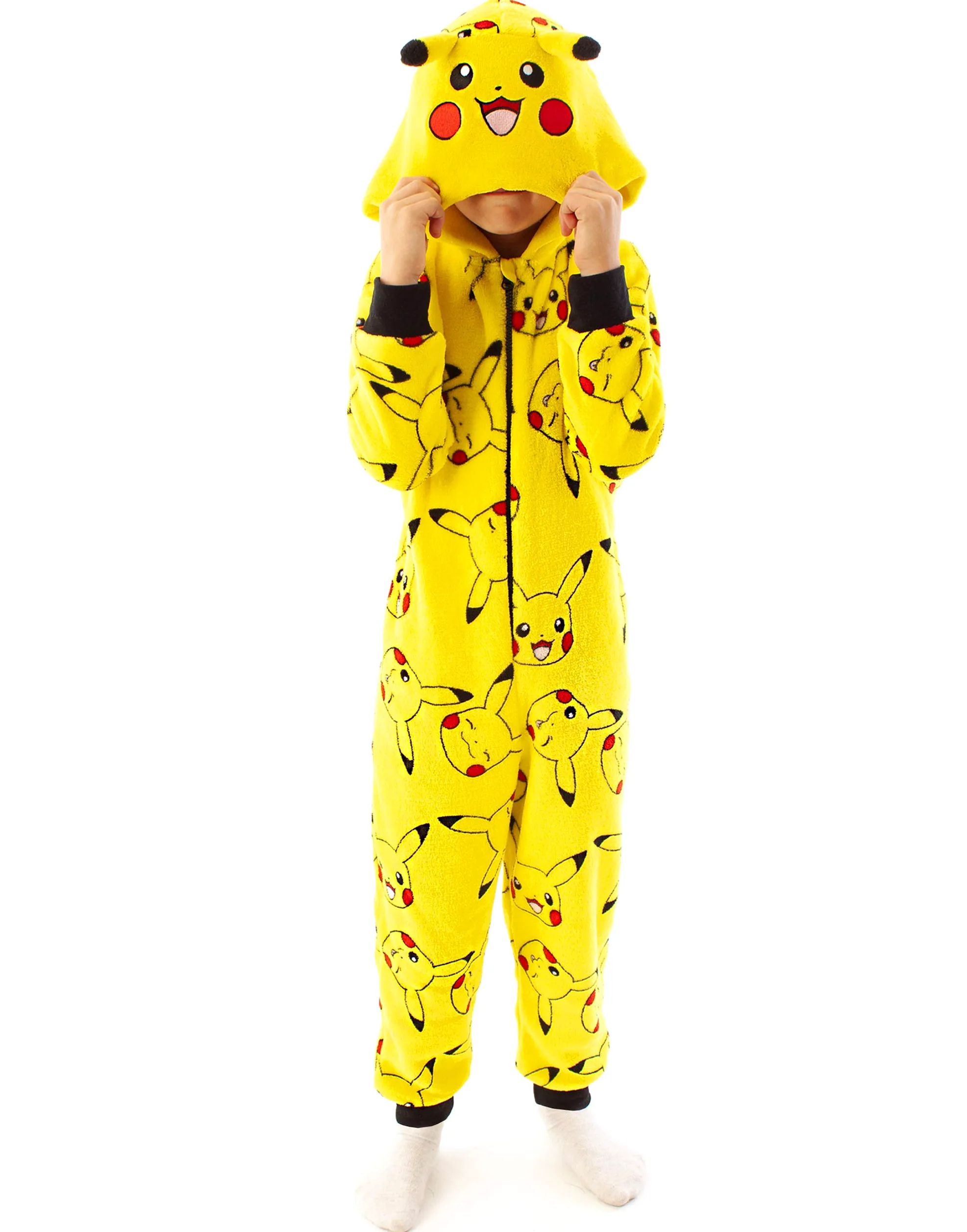 Pokemon Pikachu Yellow 3D Onesie Piżama dla Dzieci