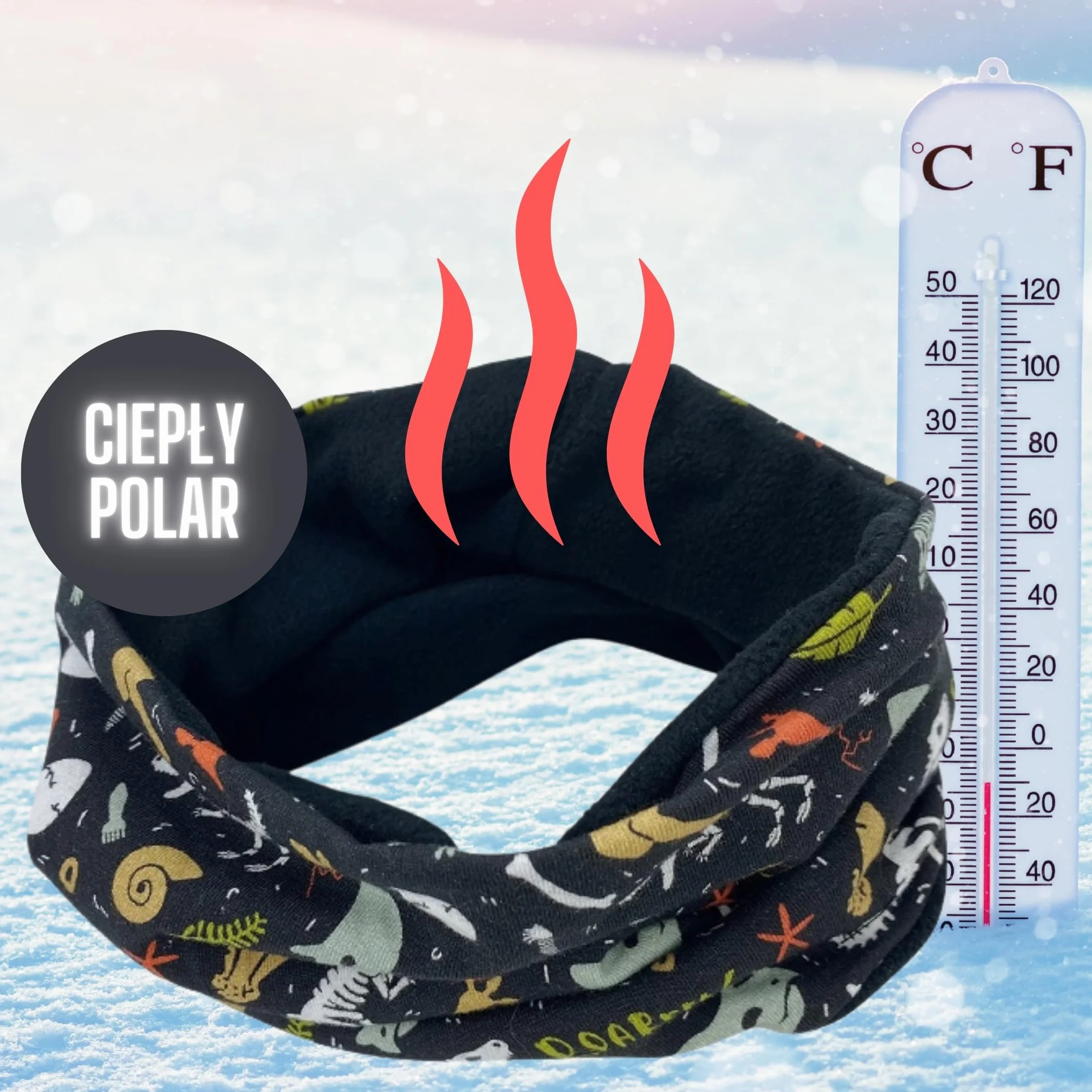 HECKBO Zestaw czapka beanie i komin dla dzieci – z podszyciem z polaru lub dżerseju (dwustronny) – unisex dla chłopców i dziewczynek – 95% bawełny – idealny na jesień, wiosnę i zimę