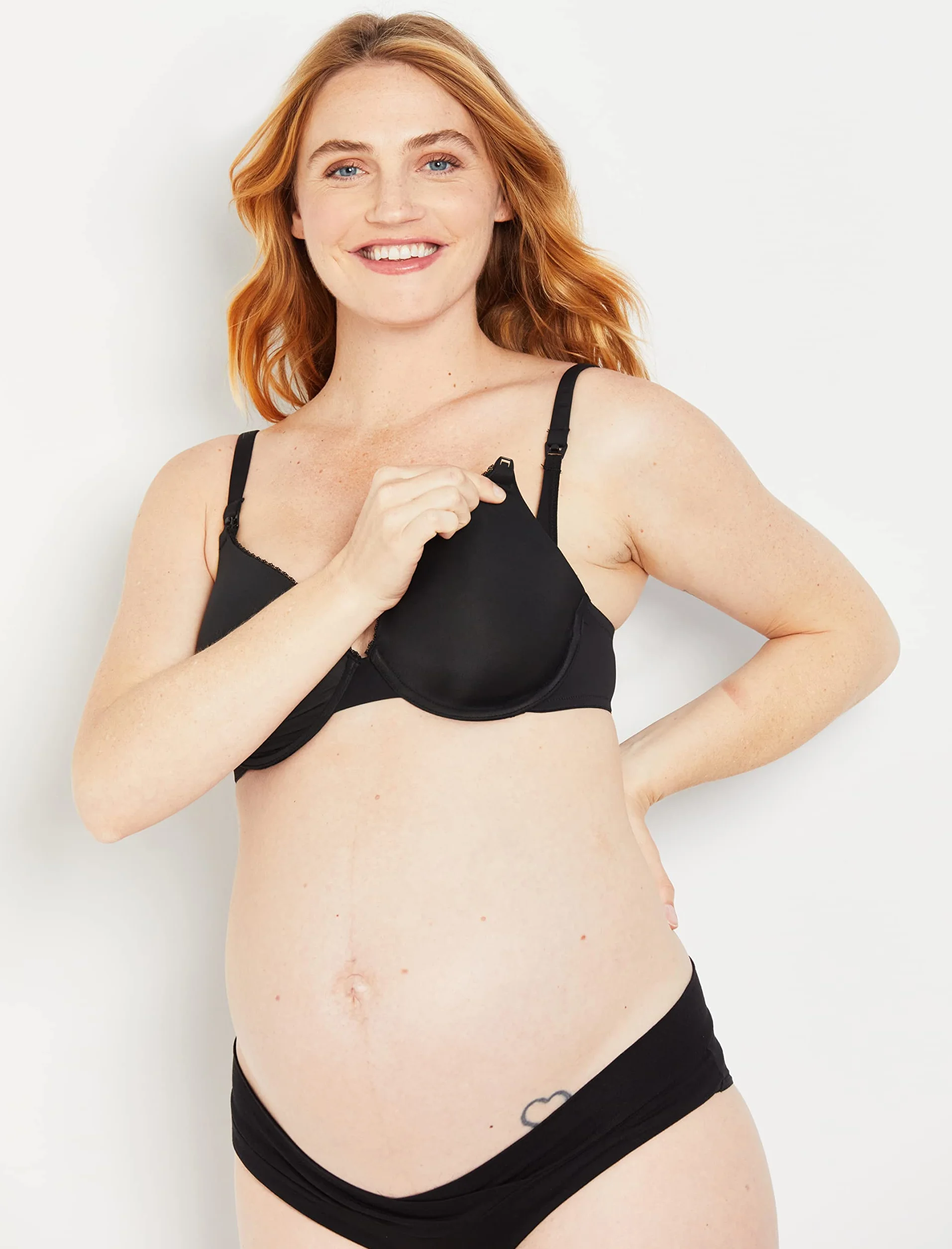 Motherhood Maternity Biustonosz typu „full coverage” Kobiety Lightly Lined Full Coverage Nursing Bra