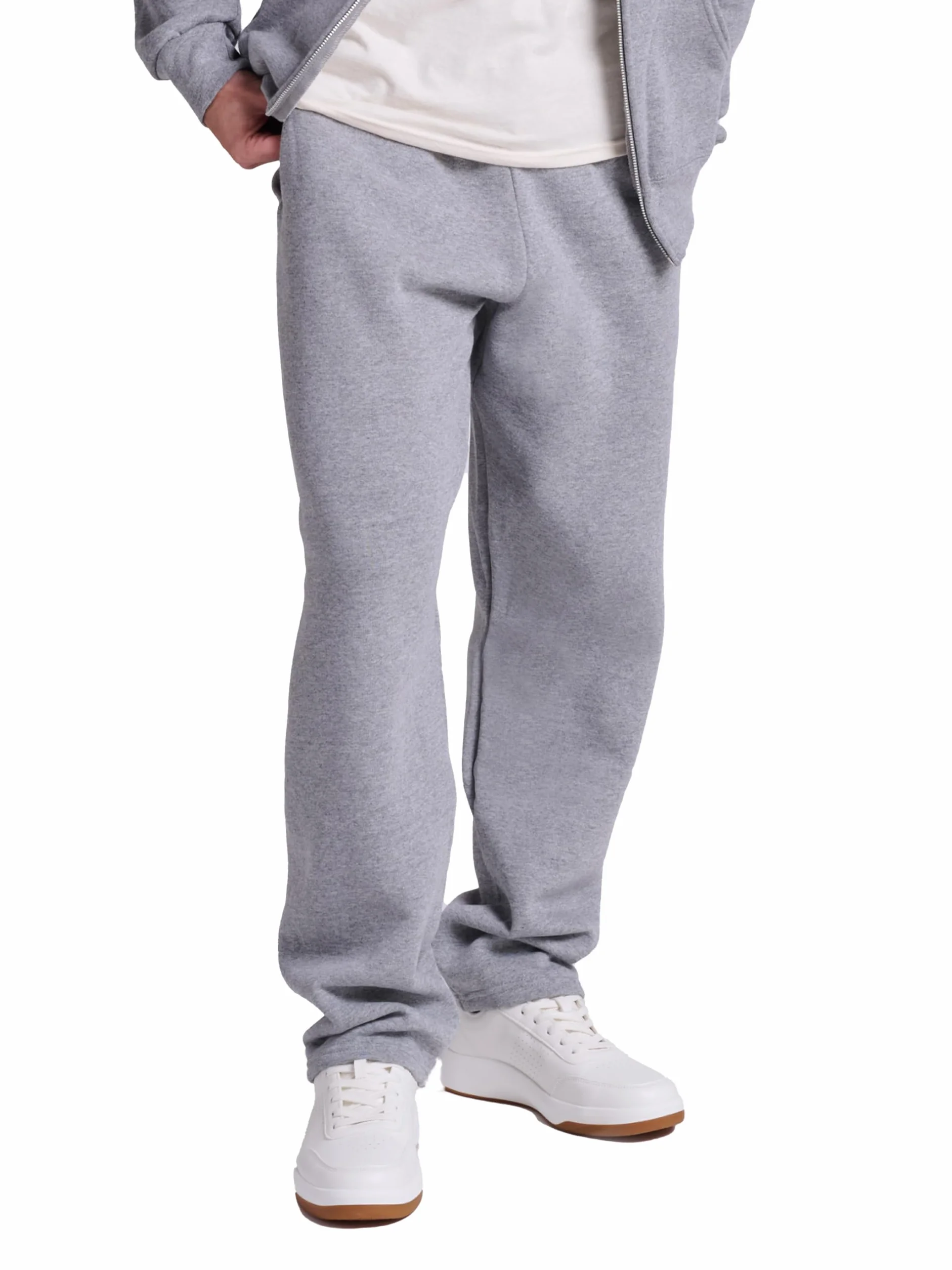 Russell Athletic Dri-power Open Bottom Sweatpants With Pockets - Spodnie dresowe Mężczyźni