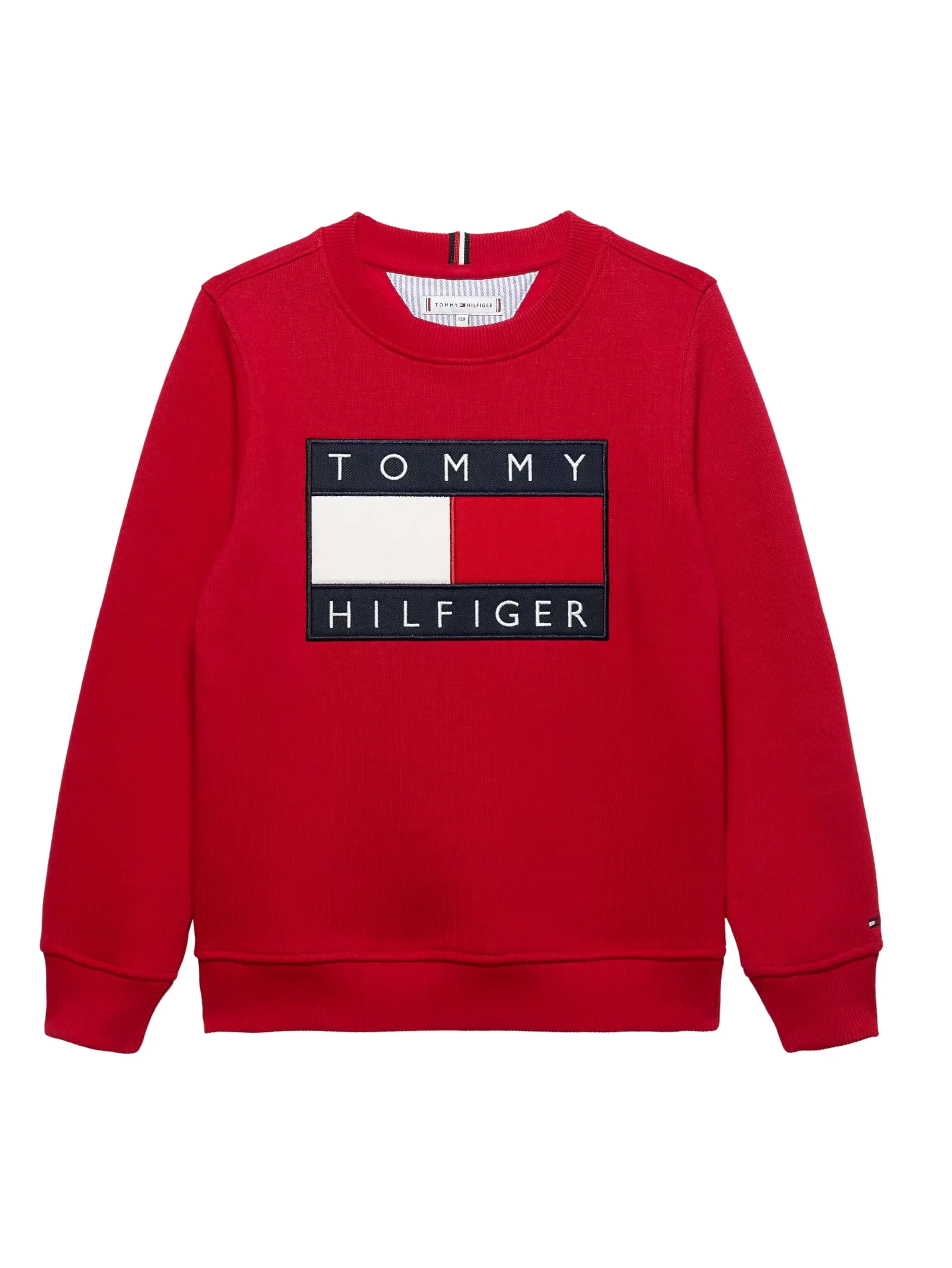 Tommy Hilfiger Bluza chłopięca czerwona