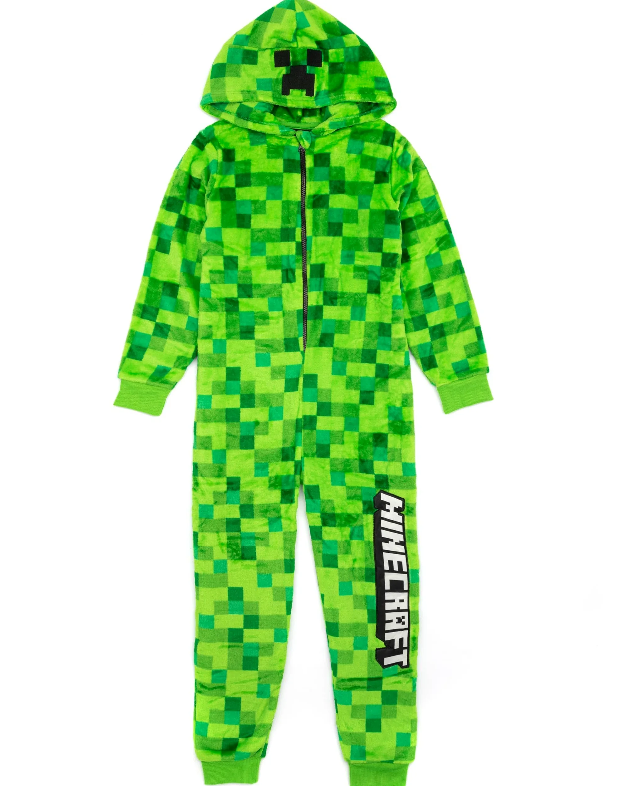Minecraft Onesie Pixelated Sleepsuit Gamer Prezent dla chłopców