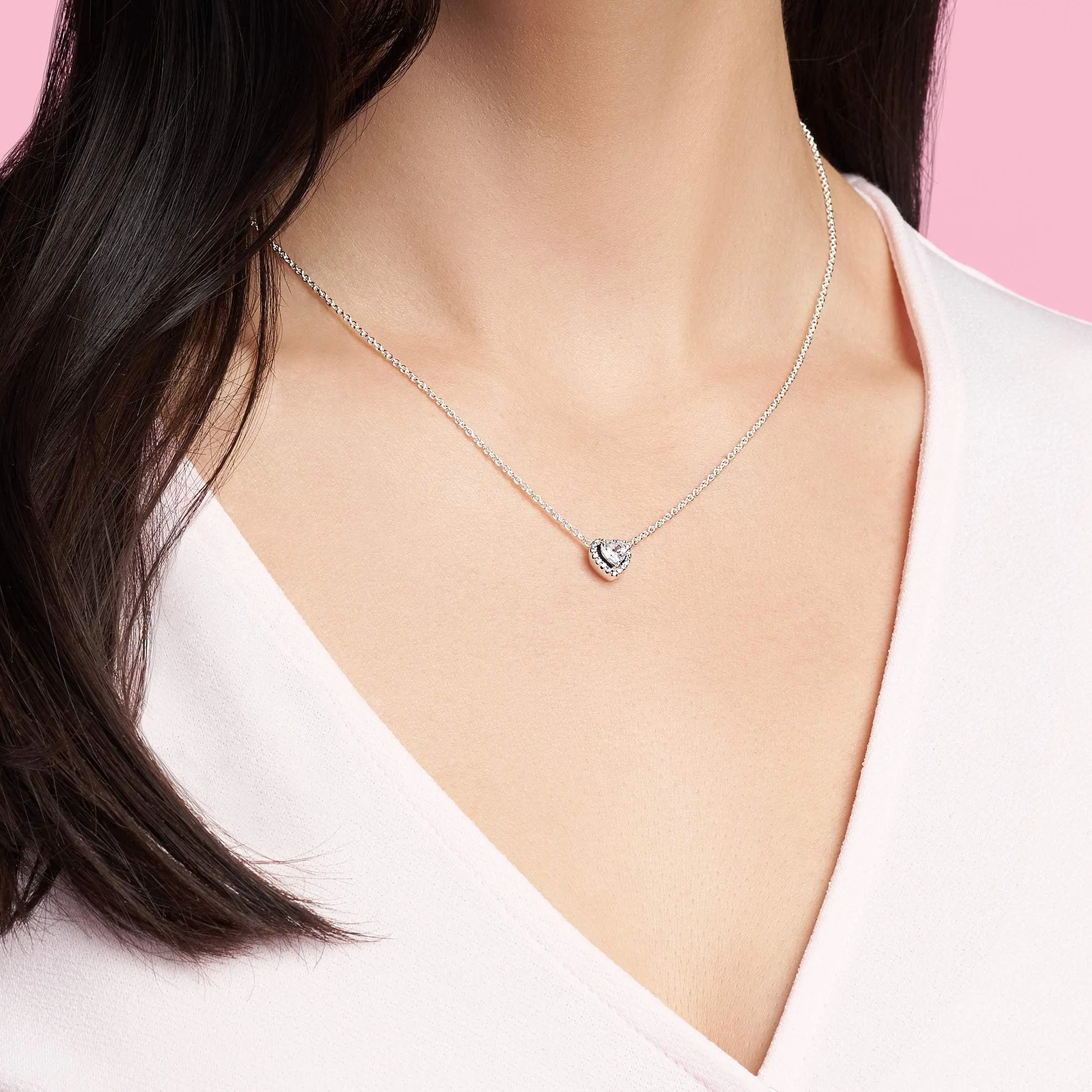 Pandora Timeless Biżuteria ze srebra próby 925, wzniesione serce