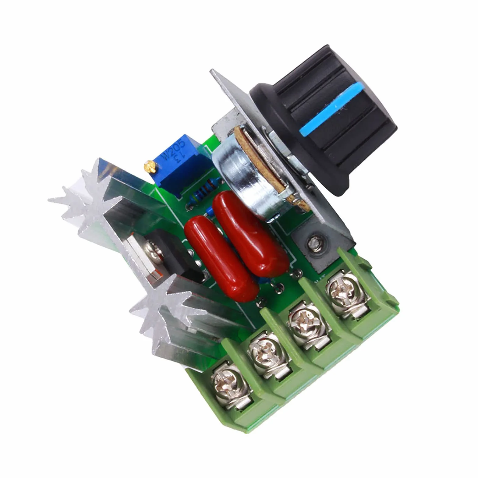 Moduł ściemniacza Regulator Prędkości Wentylatora 230V 2000W Regulator Prędkości Silnika Ac 50 220V 25A Regulowany Regulator Prędkości Silnika Regulator Napięcia