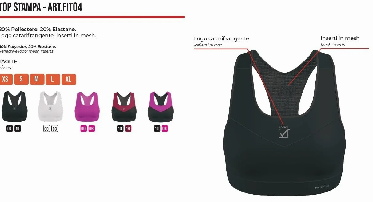 Givova Top męski Kobiety Fit04 (1 w zestawie)