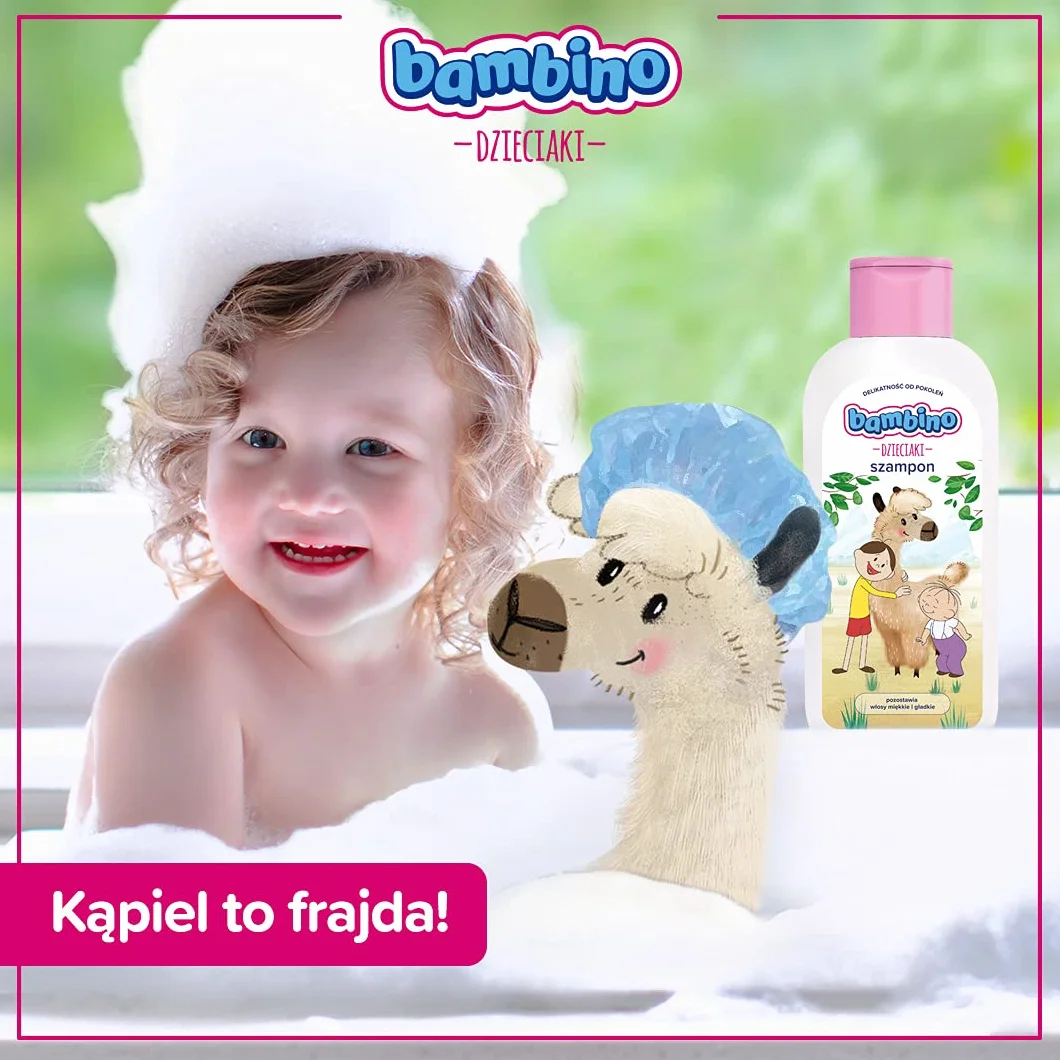 Bambino DZIECIAKI Szampon Bolek i Lolek Alpaka 400 ml