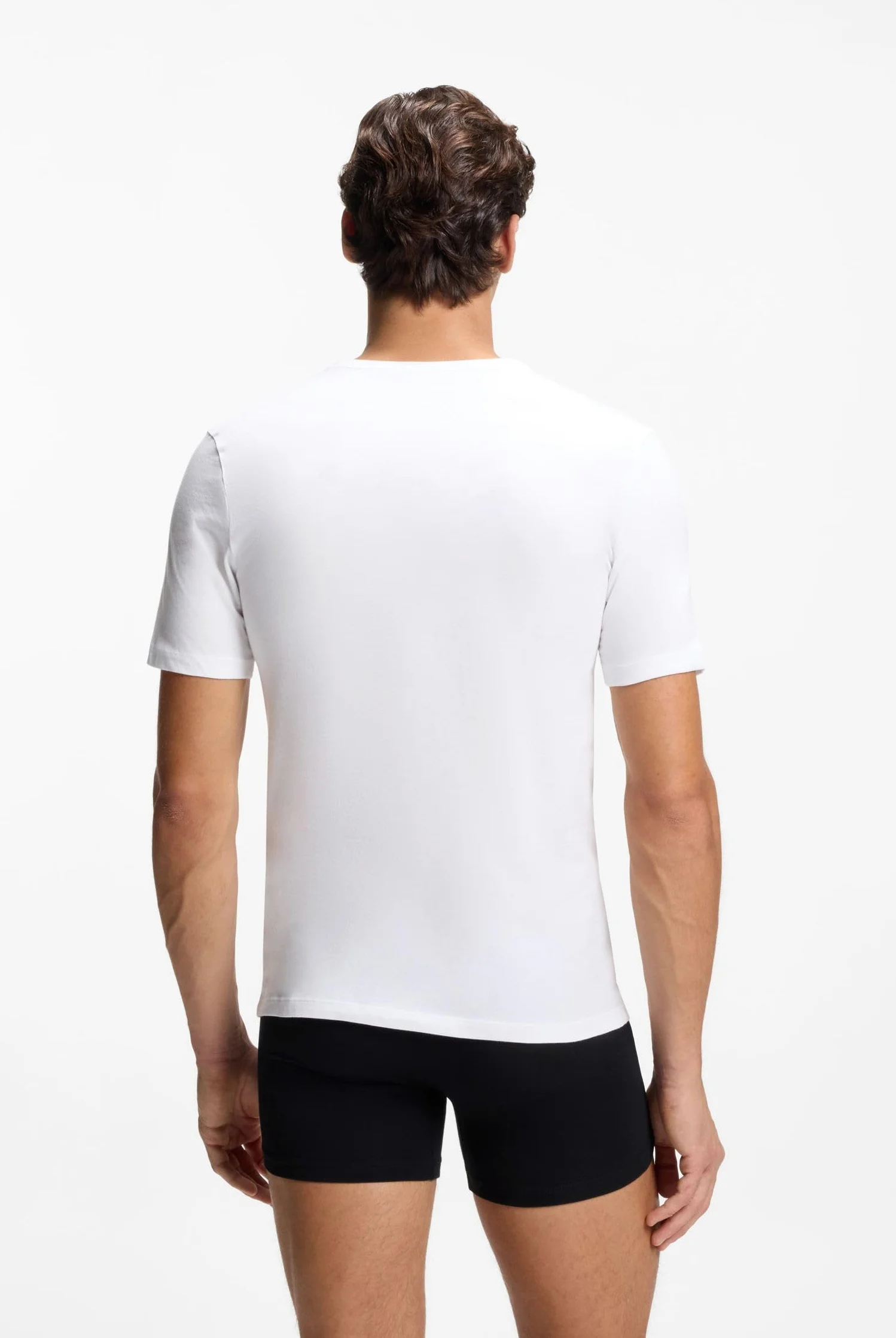 HUGO Koszulka Mężczyźni T-shirt Rn Triplet P