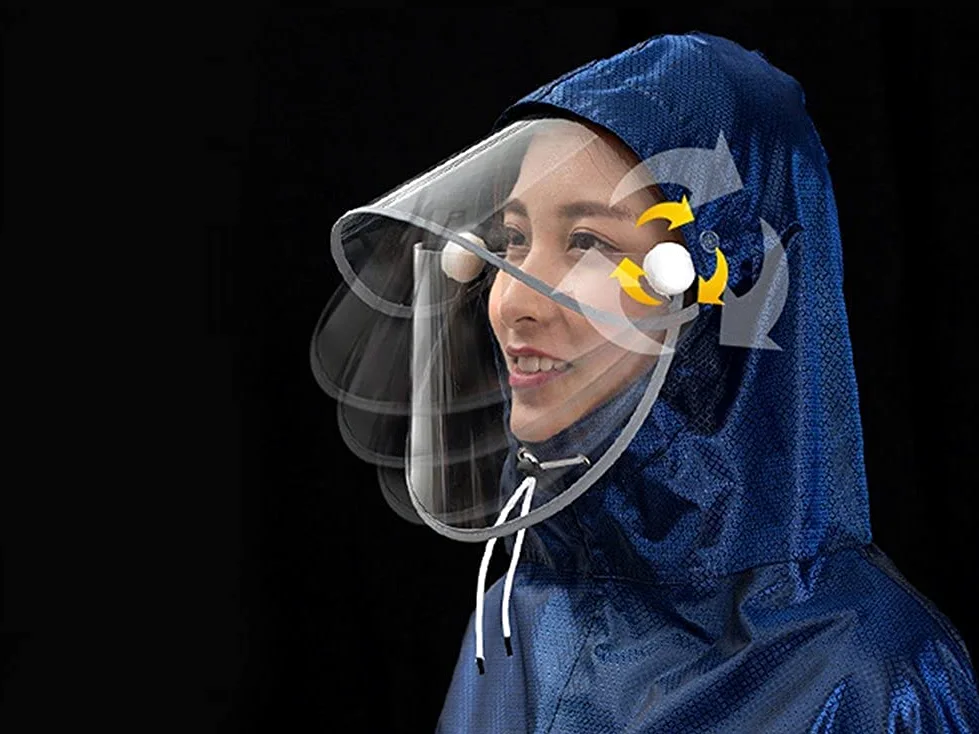Poncho dla dorosłych unisex Wodoodporne ponczo przeciwdeszczowe Rower na zewnątrz Ebike Motocykl skuter Kurtka rowerowa Płaszcz przeciwdeszczowy Peleryna z kapturem (czerwony 2 5XL)