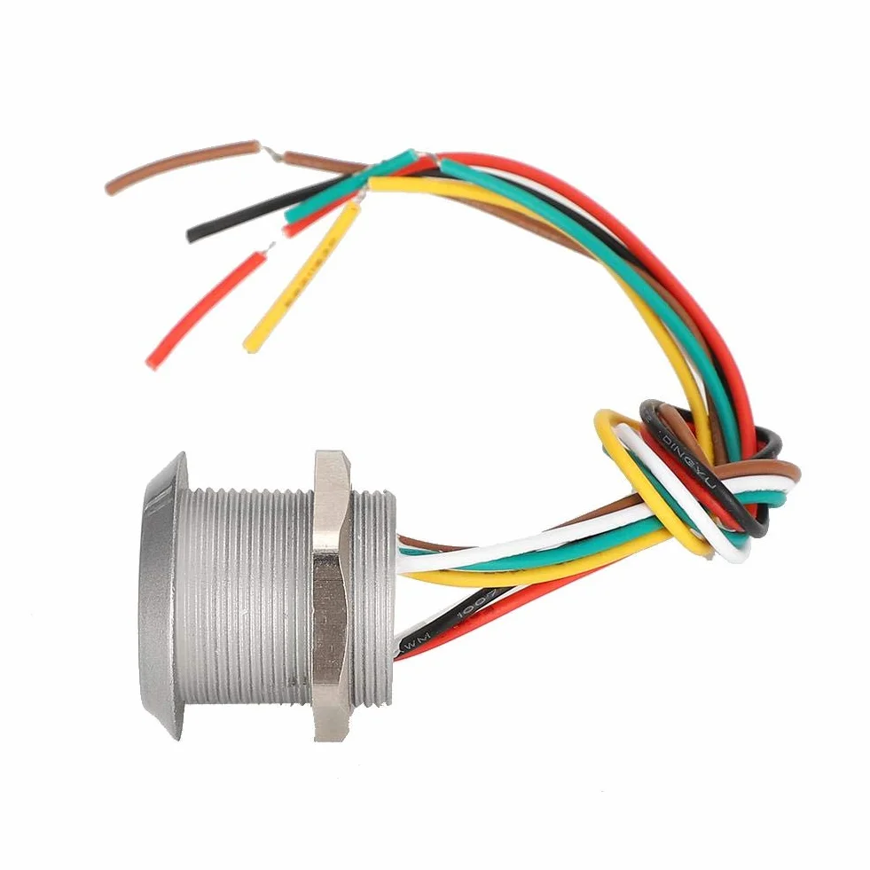 Sutinna Czytnik RFID, mini kontroler RFID Zintegrowany wodoodporny czytnik kontroli dostępu Wiegand26/34 interfejs dla 125 Khz (karta ID EM)/13,56 MHz (HID IC Card) (ID)