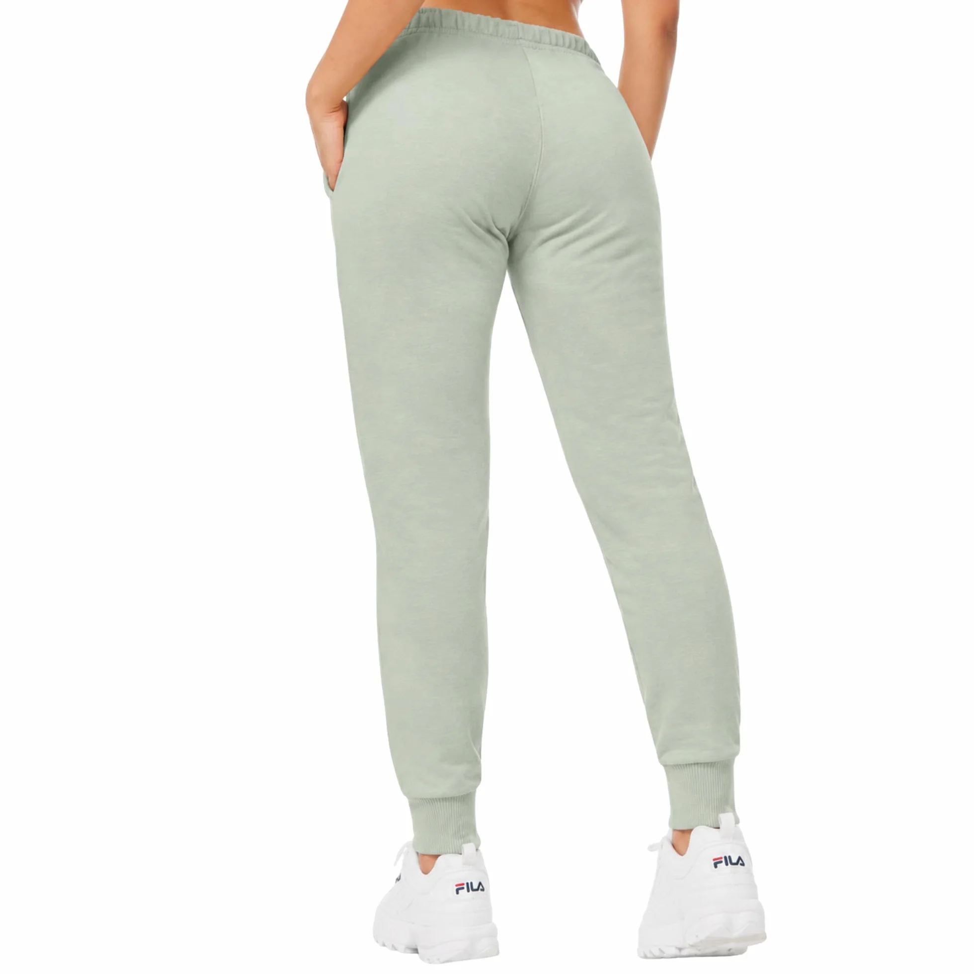 ROSS CAMP Damskie spodnie do biegania bawełniane slim fit