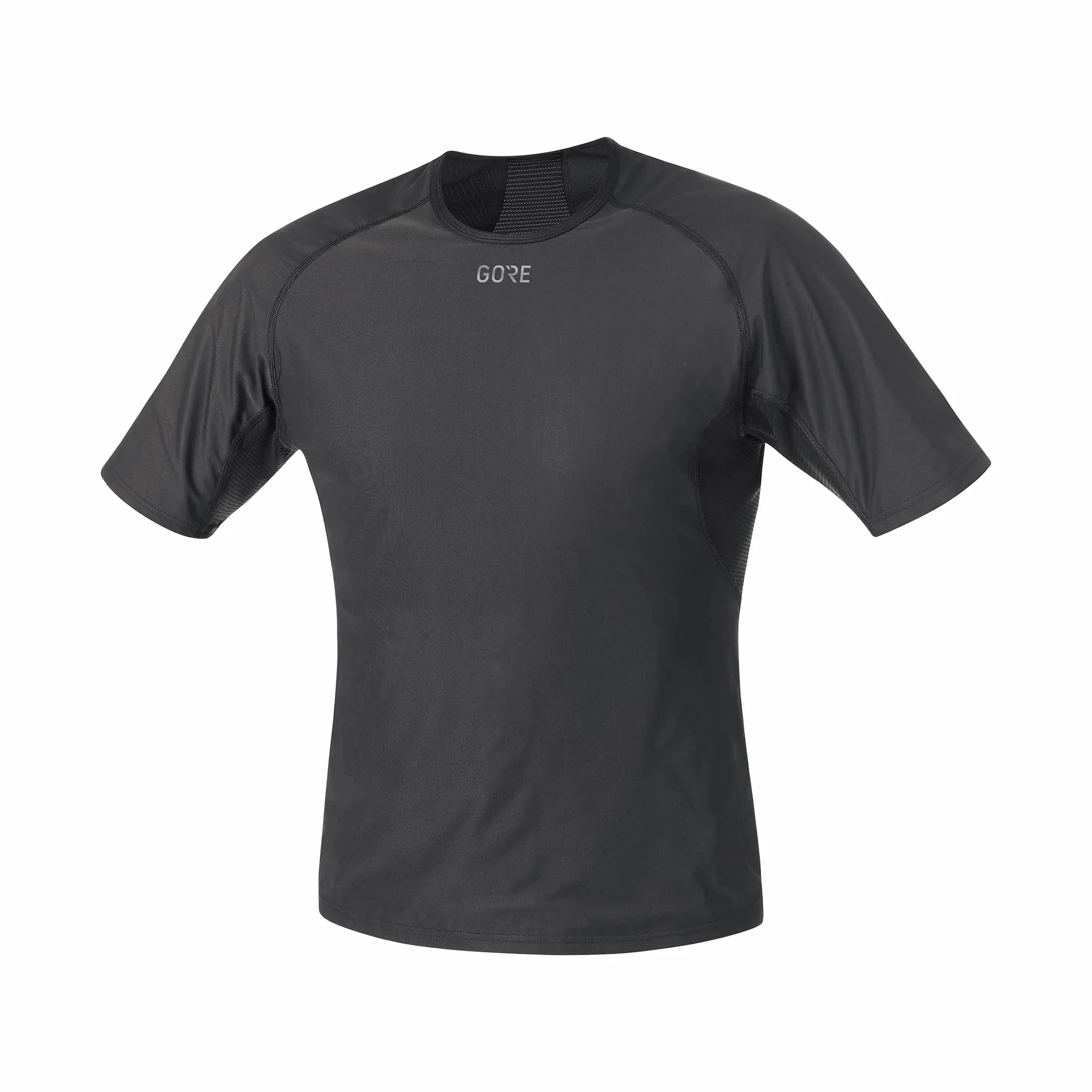 Gore Wear Mężczyźni M GWS BL Shirt Koszulka, Czarny, L