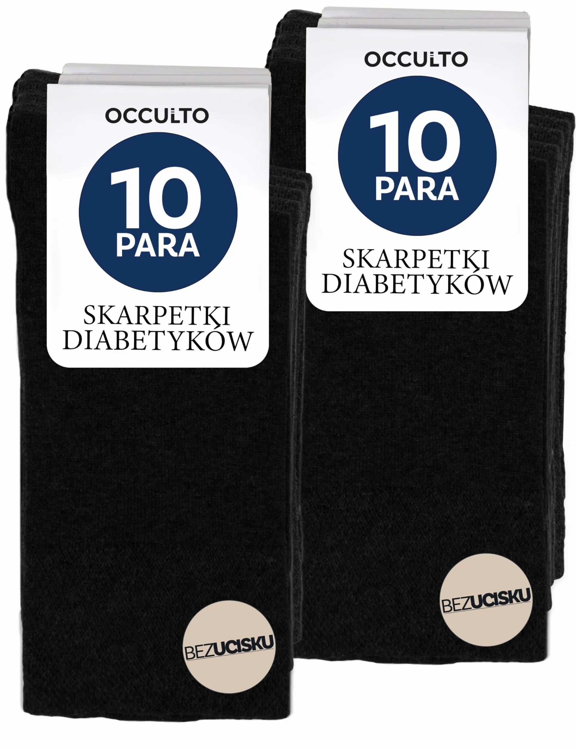 Occulto skarpetki dla diabetyków męskie damskie 10 pack Goetz
