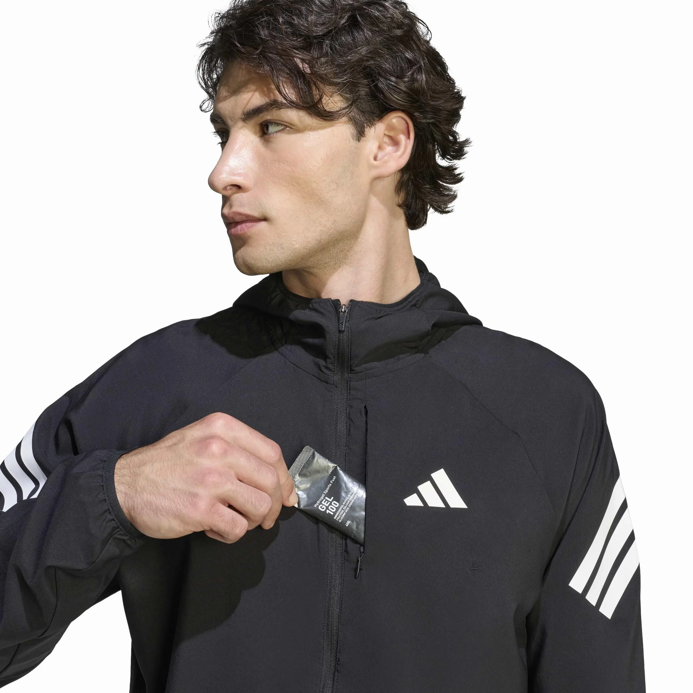 adidas Mezczyzni Adi365 Running Iconic Coat, black, M