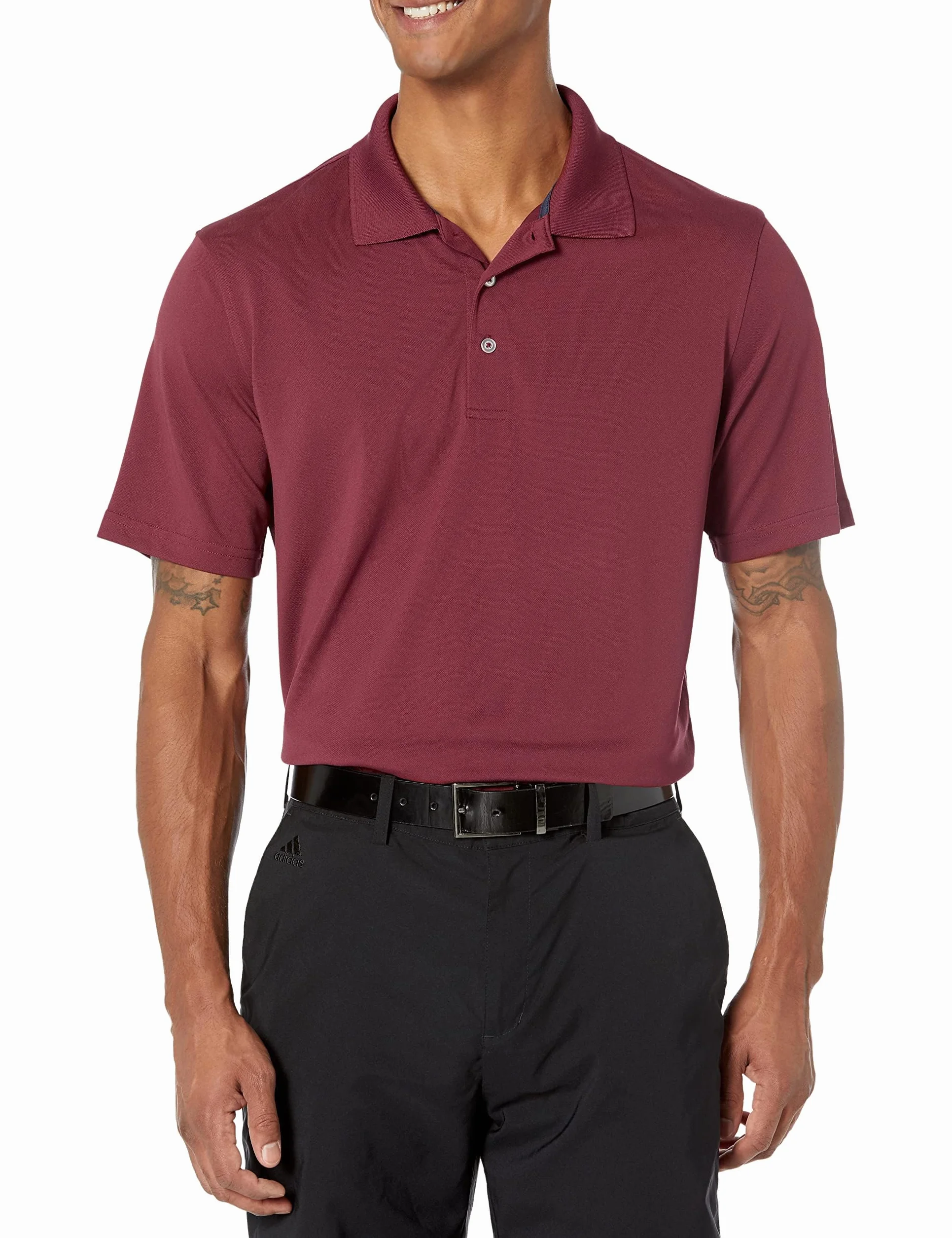 Amazon Essentials Men's Szybkoschnąca koszulka polo do golfa regular fit