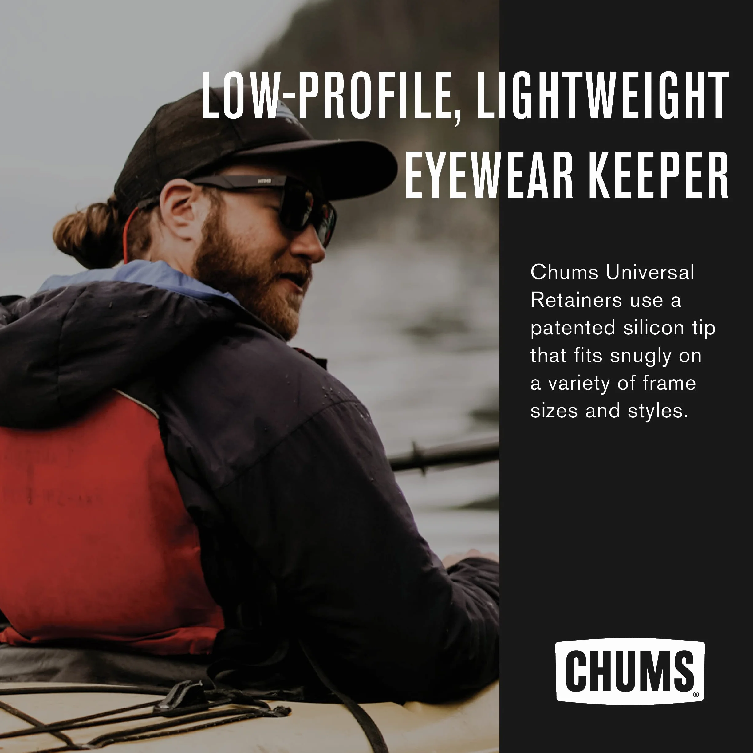 Chums Uniwersalny uchwyt linowy 3 mm, Realtree Max, jeden rozmiar, 12103337