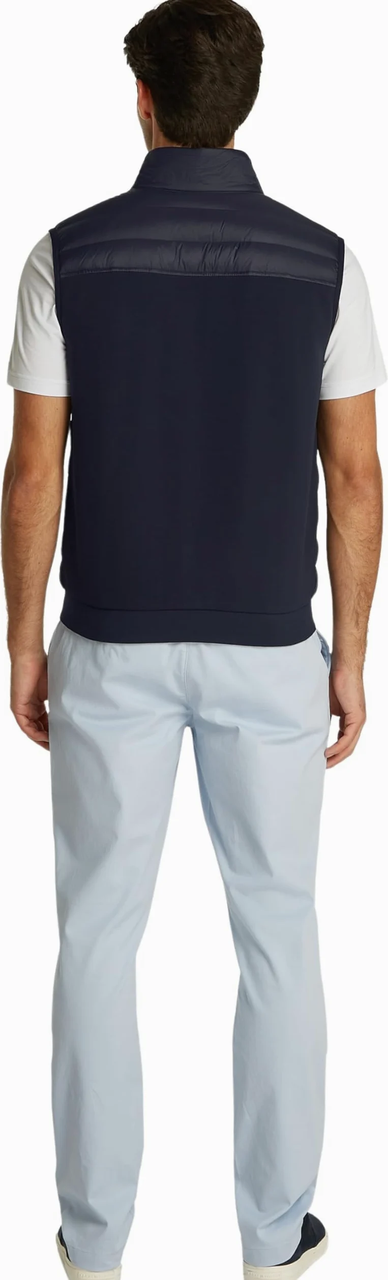 Tommy Hilfiger Męska kamizelka MIX MEDIA MW0MW38982 Inne bluzy, Niebieska, S, Niebieski (pustynne niebo), S