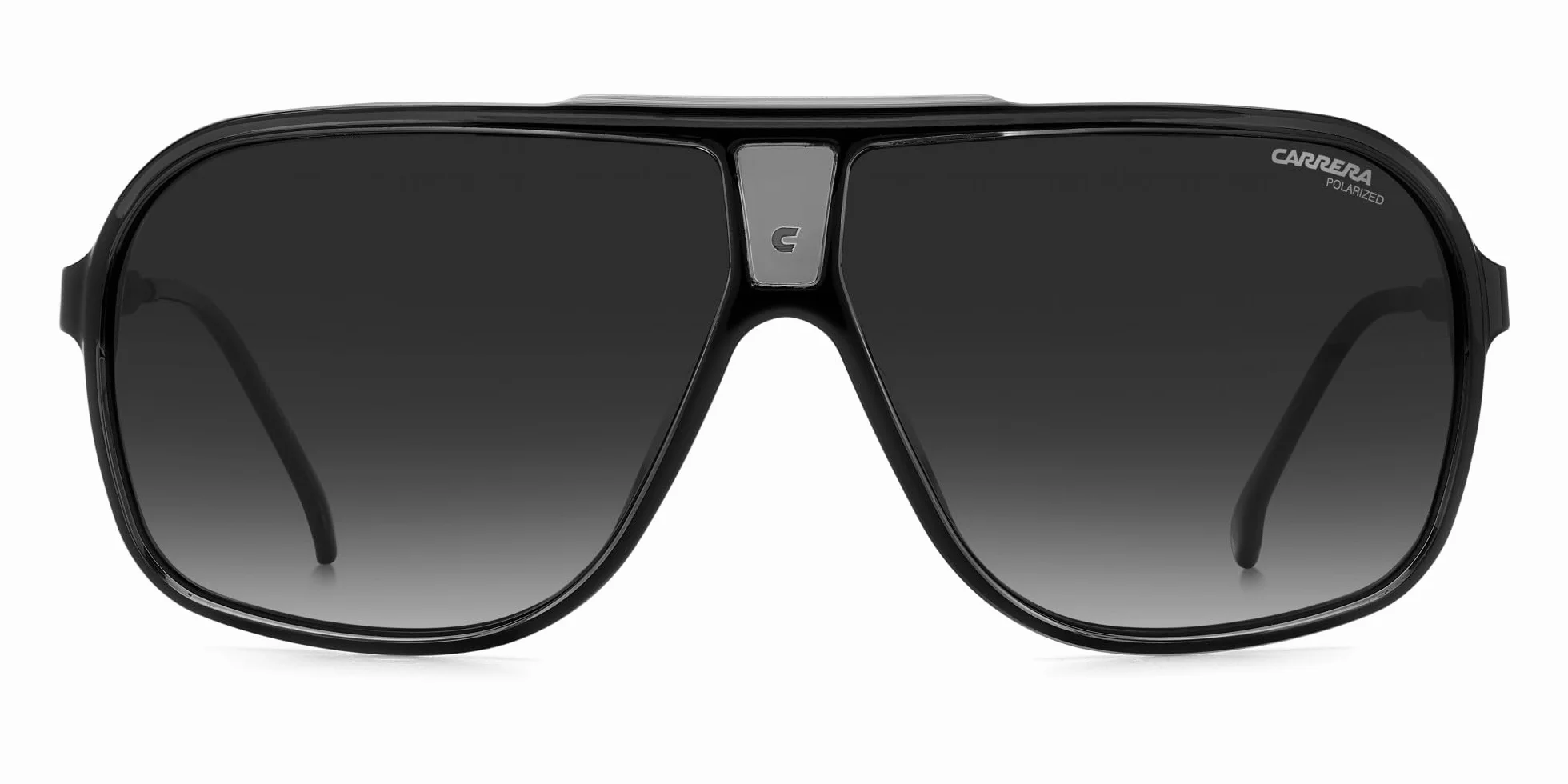 Carrera GRAND PRIX 3 Mężczyźni Okulary przeciwsłoneczne BLACK/GREY SHADED 64/9/135