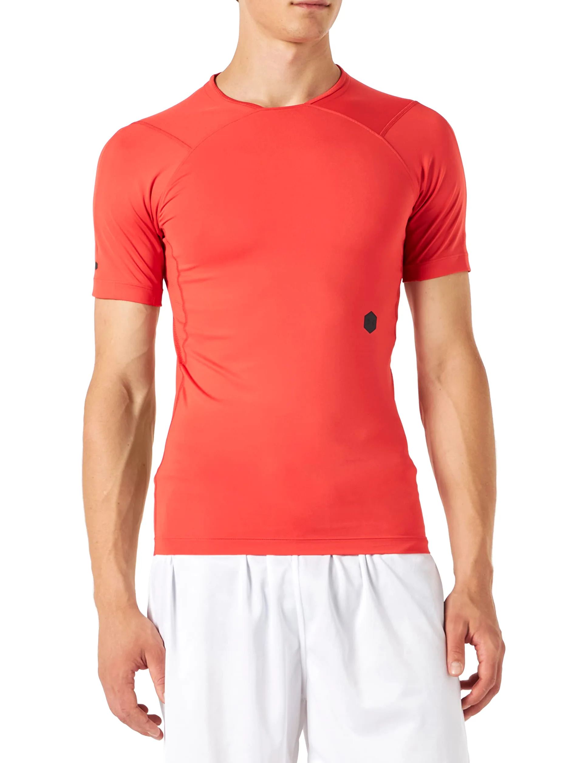 Under Armour Męska koszulka do biegania UA Rush, zwiększająca wydajność dla mężczyzn, sportowa koszulka z dopasowaniem kompresyjnym