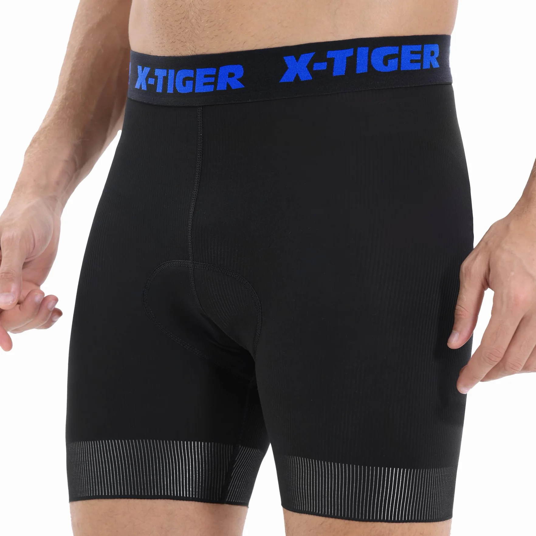 X-TIGER Męskie spodenki rowerowe 5D wyściełane oddychające bielizna majtki MTB bokserki męskie kolarstwo rower