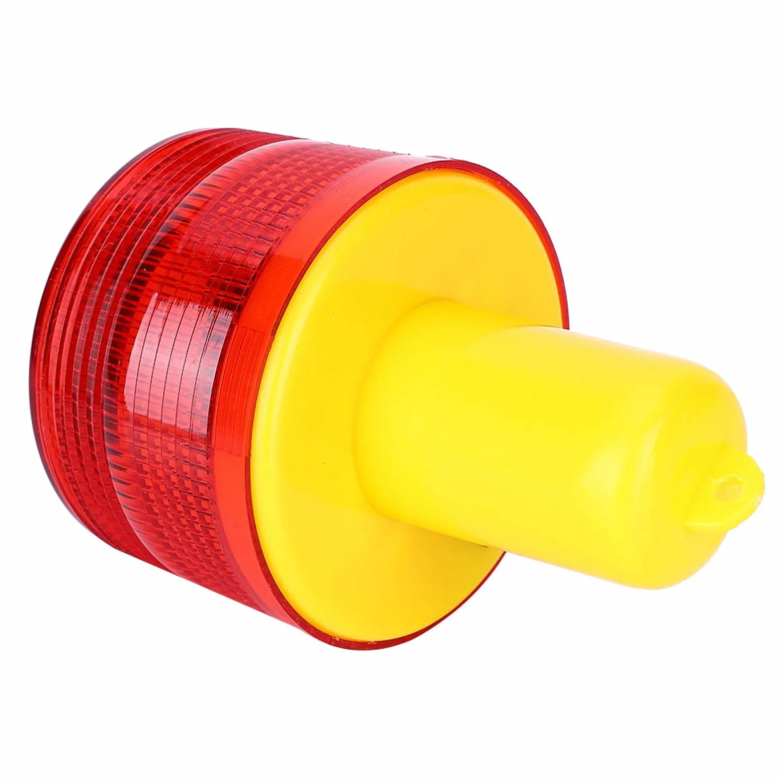 Solarna lampa ostrzegawcza LED, 1 szt. 300A plastikowa super jasna słoneczna dioda stroboskopowa ostrzegawcza lampa błyskowa lampa alarmowa do tralek drogowych łódź drogowa czerwone światło