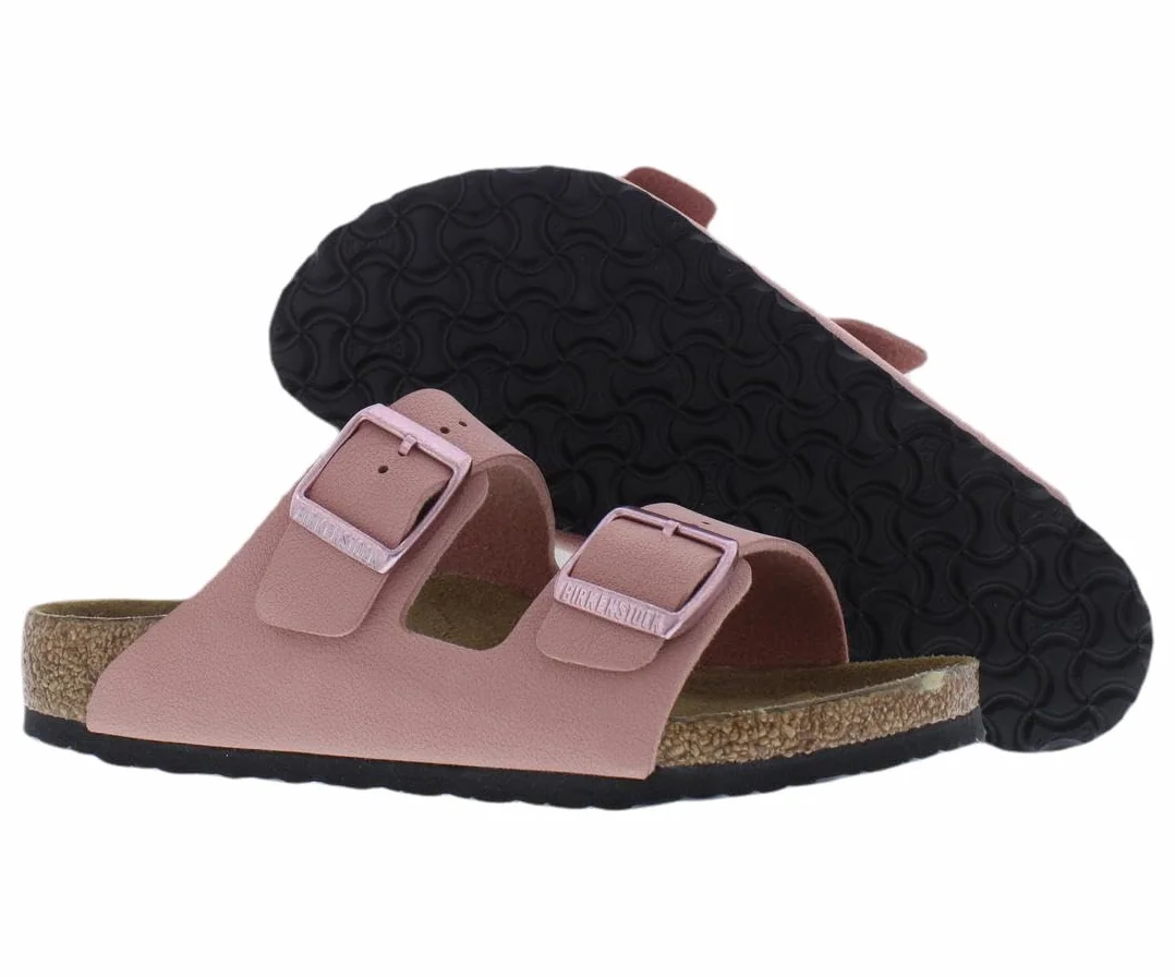 Birkenstock Arizona Różowe kapcie dziewczęce 1026423