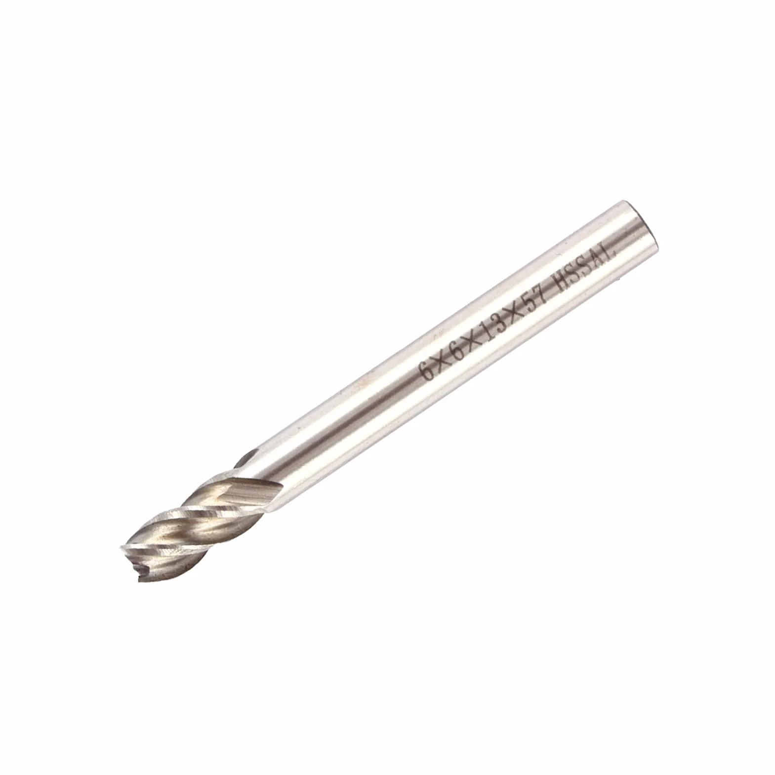 AUNMAS Frez Palcowy HSS Szybkie Narzędzie 4-ostrzowe Frezy 4-12 Mm do Obróbki CNC Stal Aluminiowa