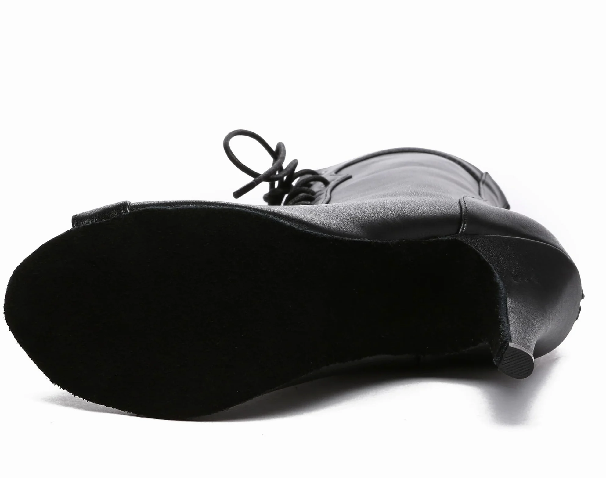 Cekinowe buty do tańca, damskie, sznurowane, na wieczór, imprezę, botki L562