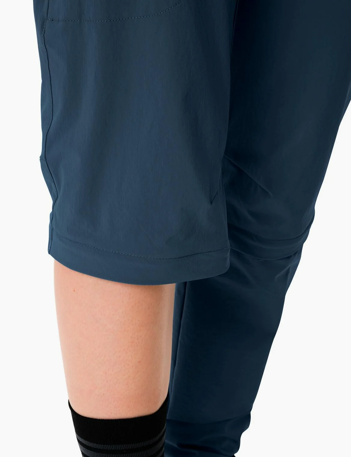 VAUDE Damskie Spodnie Farley Stretch Capri T-zip II - Spodnie Kobiety