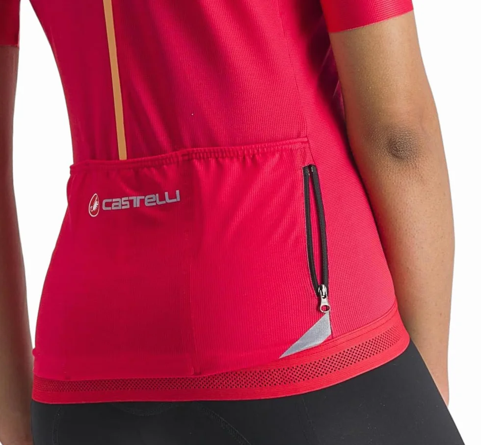 Castelli Koszulka Damska Jersey Wytrzymałość