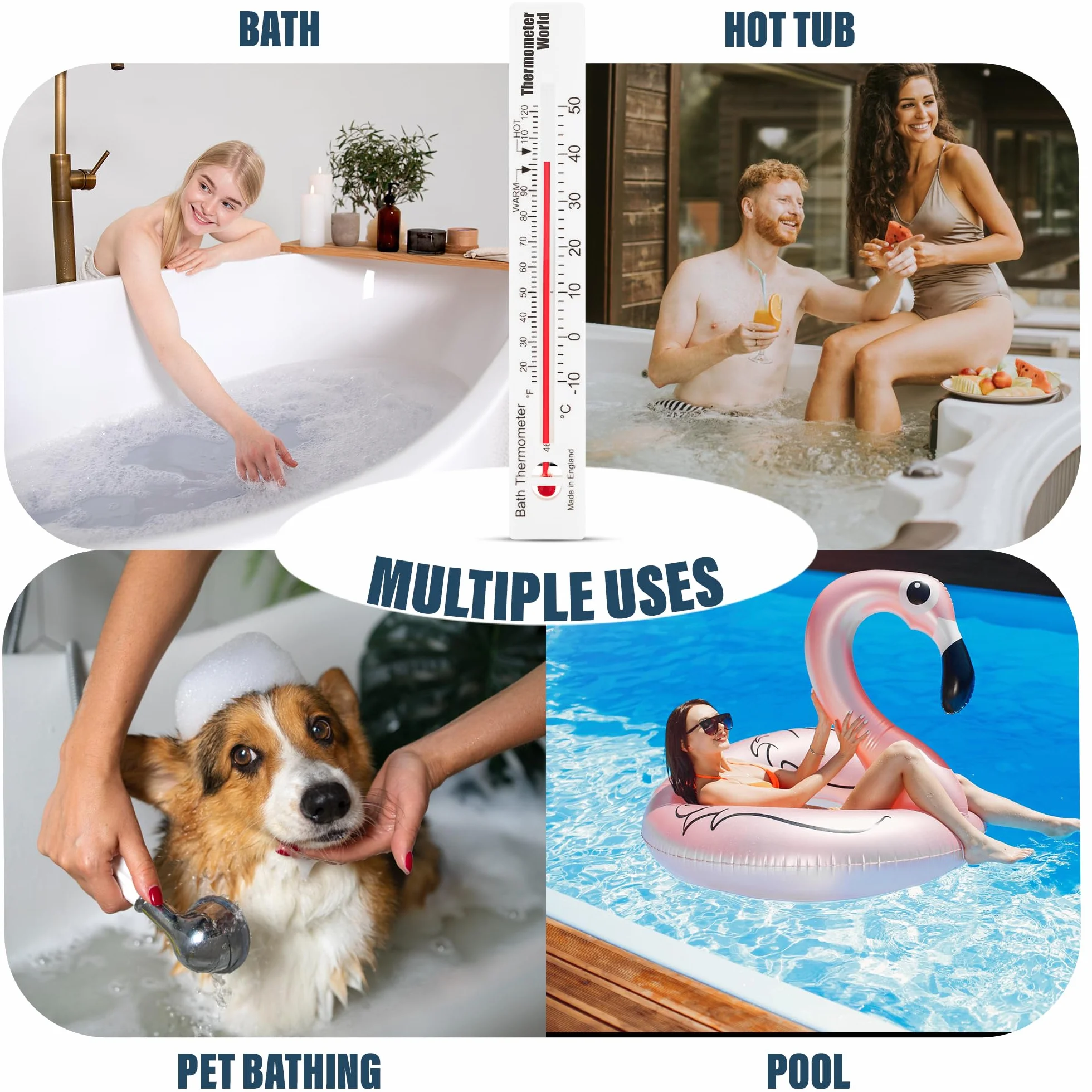 Termometr do kąpieli - sprawdź temperaturę wody w wannie za pomocą tego łatwego w użyciu termometru