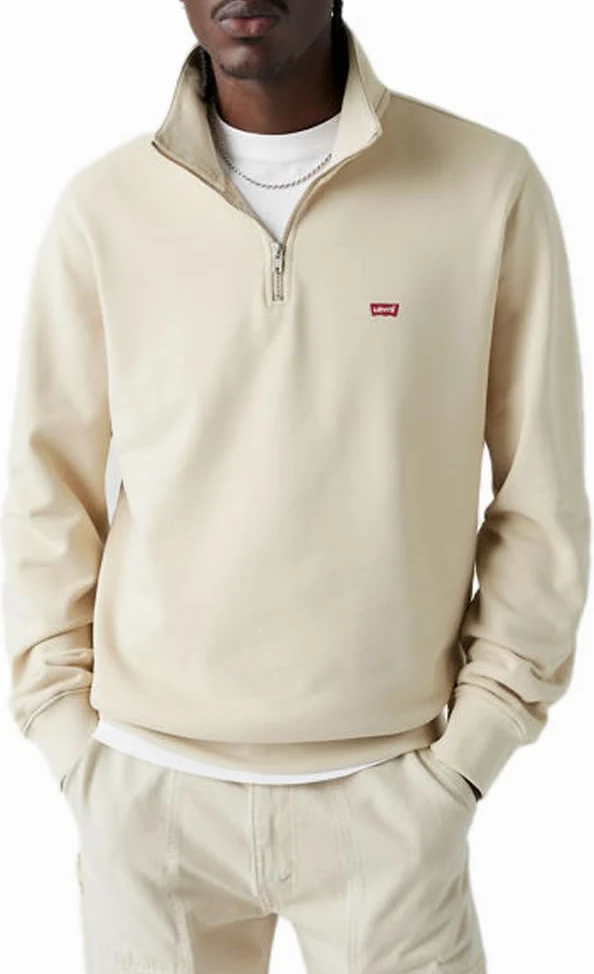 Levi's Oryginalna bluza męska Hm 1/4 Zip, Fog, S